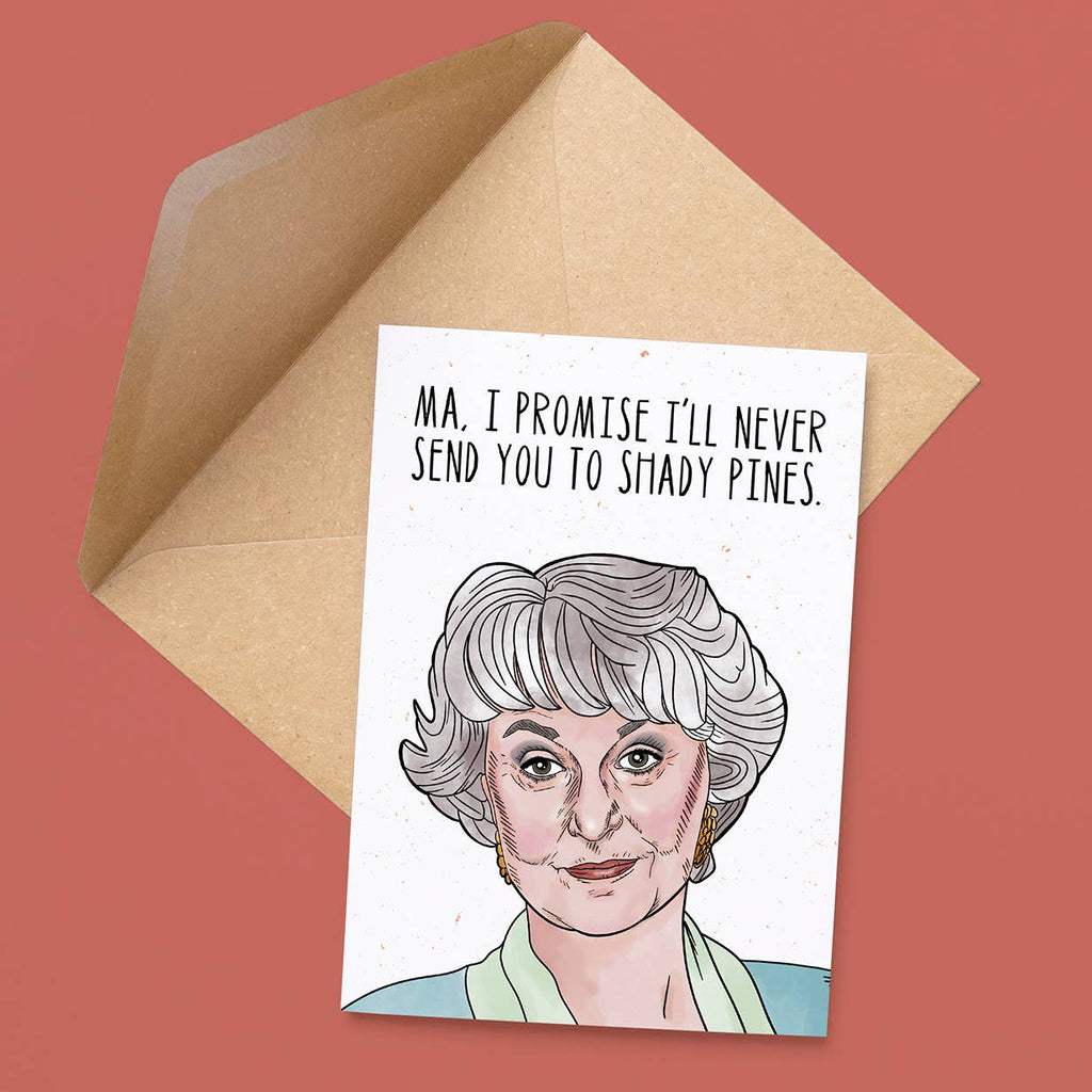 Shady Pines Mother's Day Card