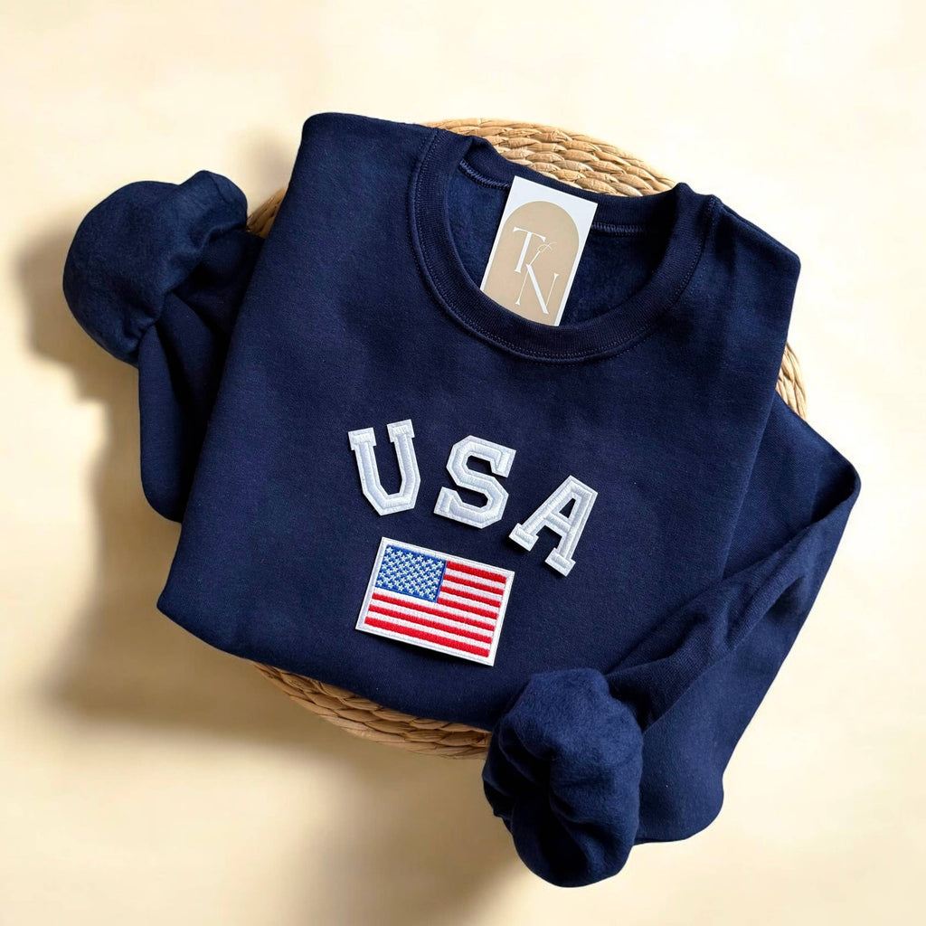 USA Sweatshirt, 4th of July Sweatshirt