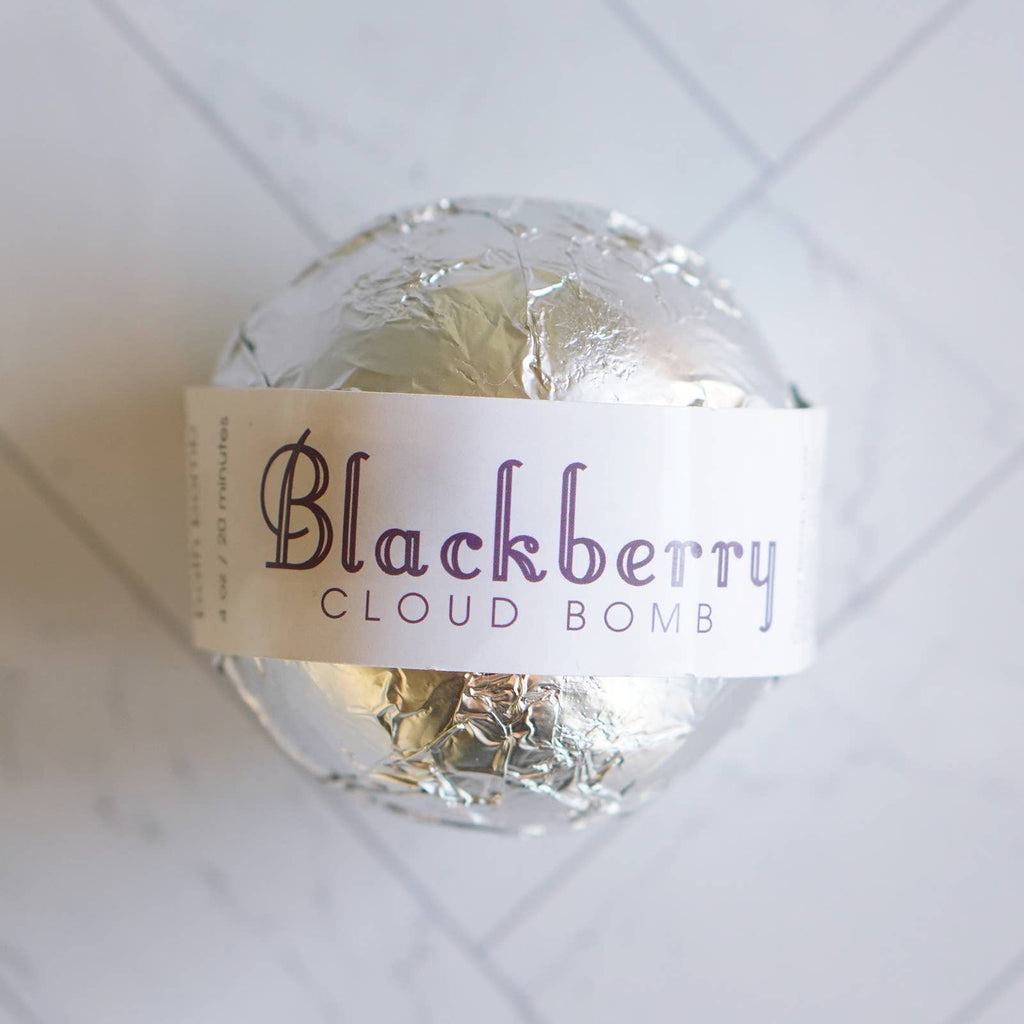 Cloud Bath Bomb - Blackberry