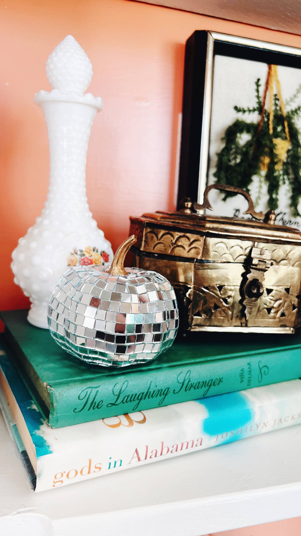 Silver Disco Pumpkins - mini