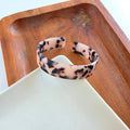 Brynn Bracelet - Blonde Tortoise - Standard // Cuff Bangle