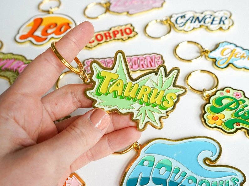 Zodiac Keychains