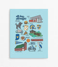 Marian Knights Print
