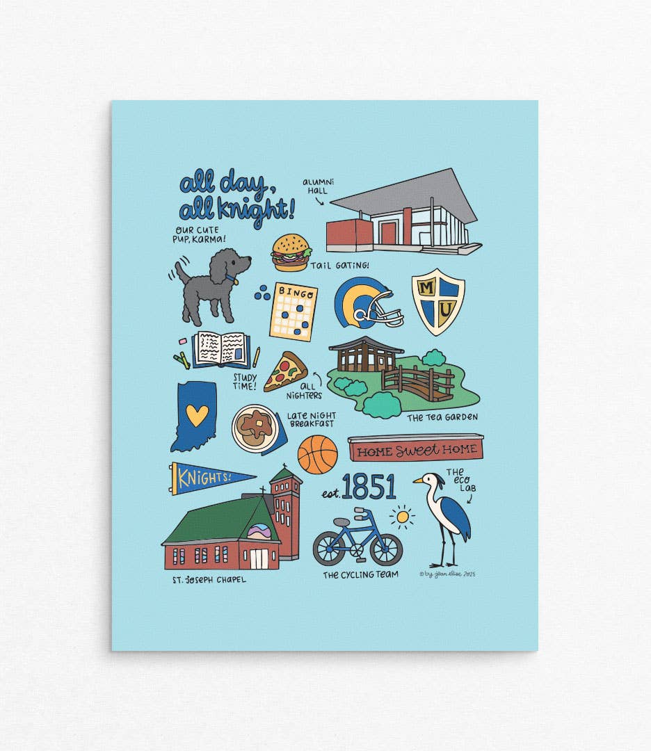Marian Knights Print