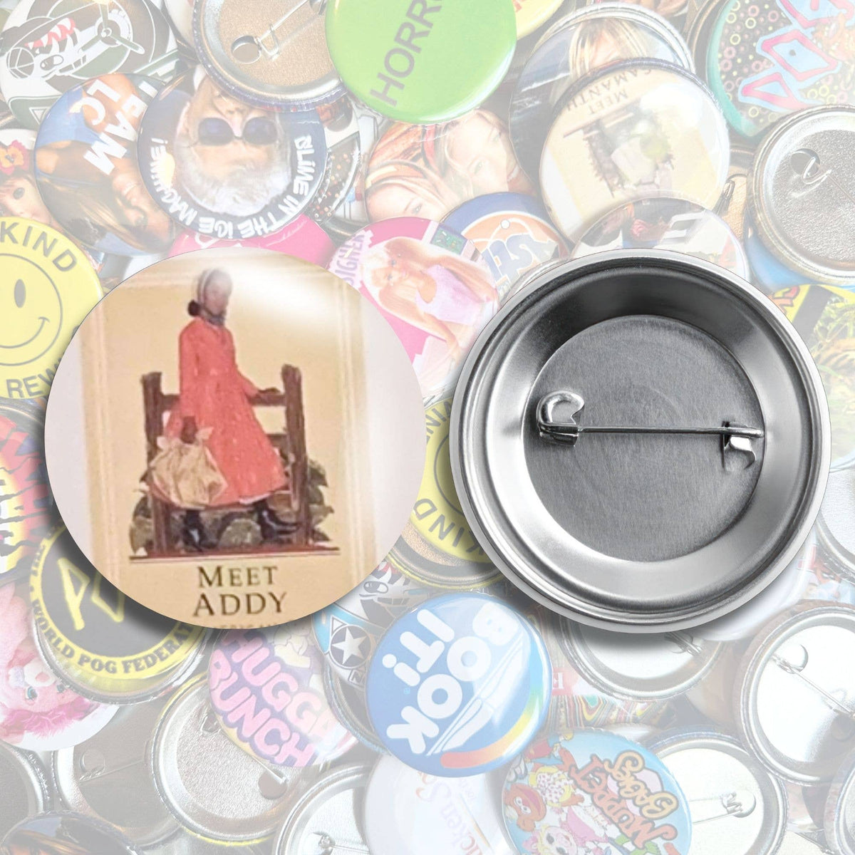 American Girl Pin Back Buttons