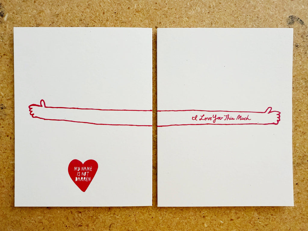 I Love You This Much - Card