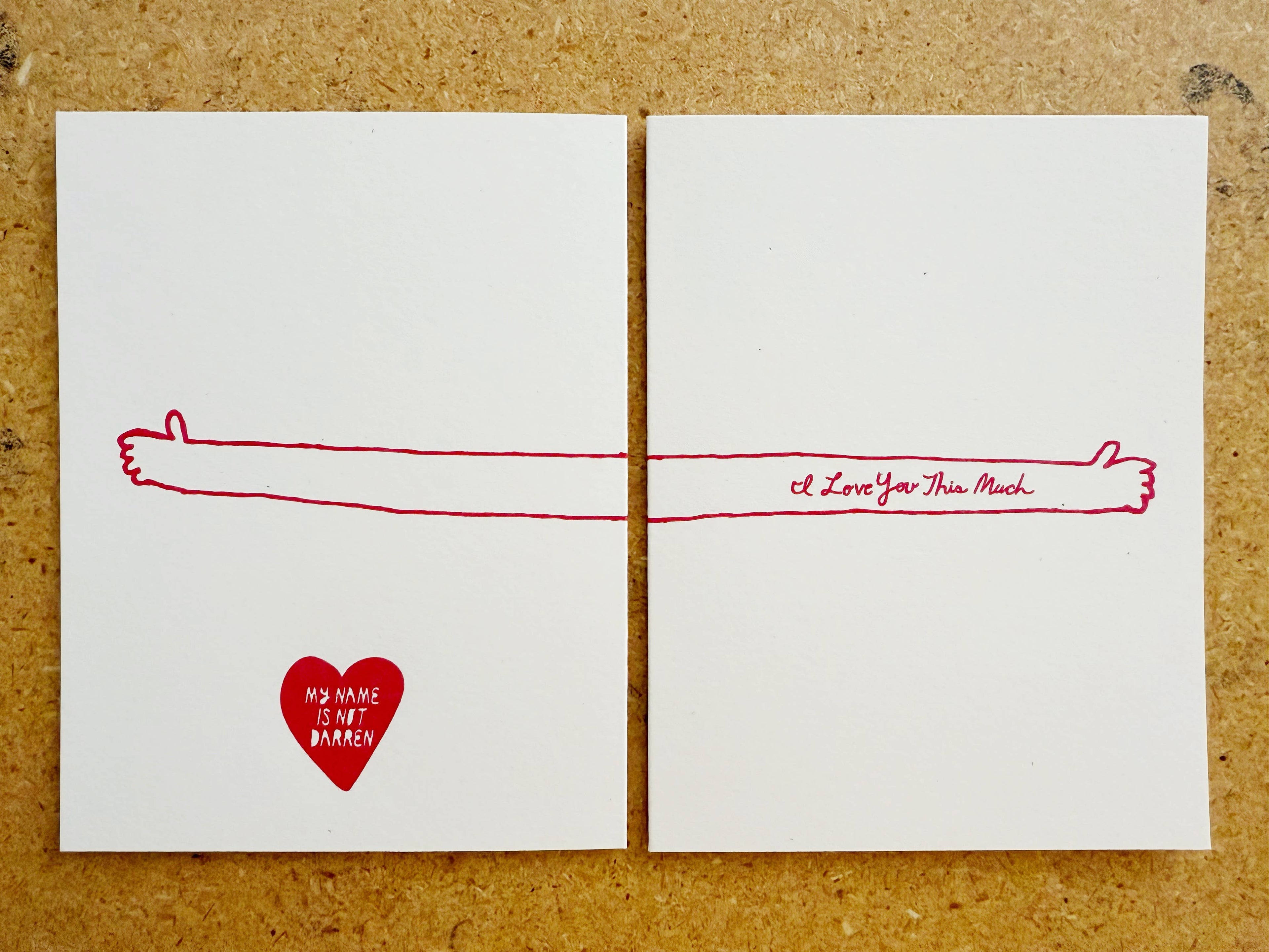 I Love You This Much - Card