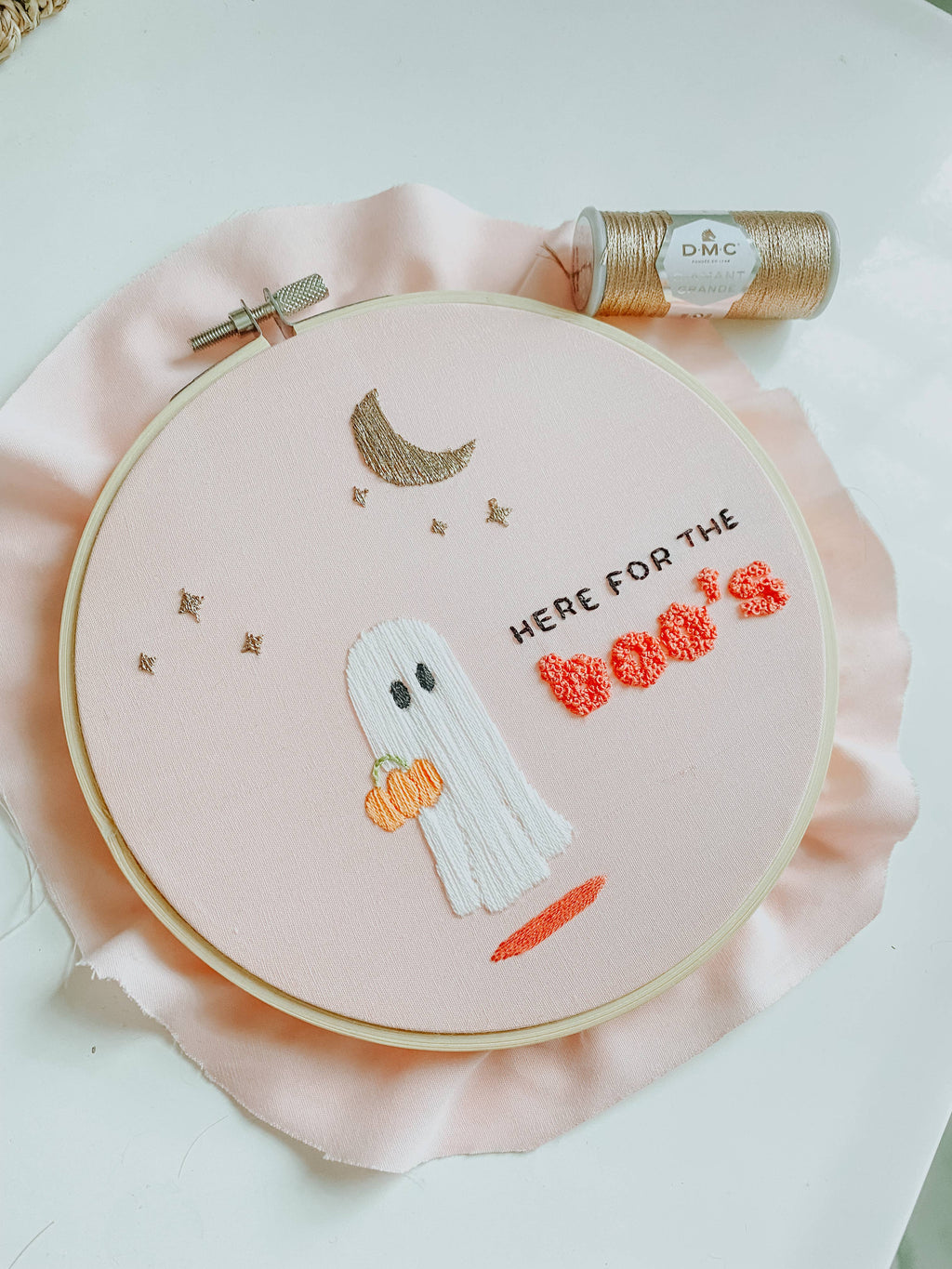 Intermediate Embroidery Kit | Here for the Boo's