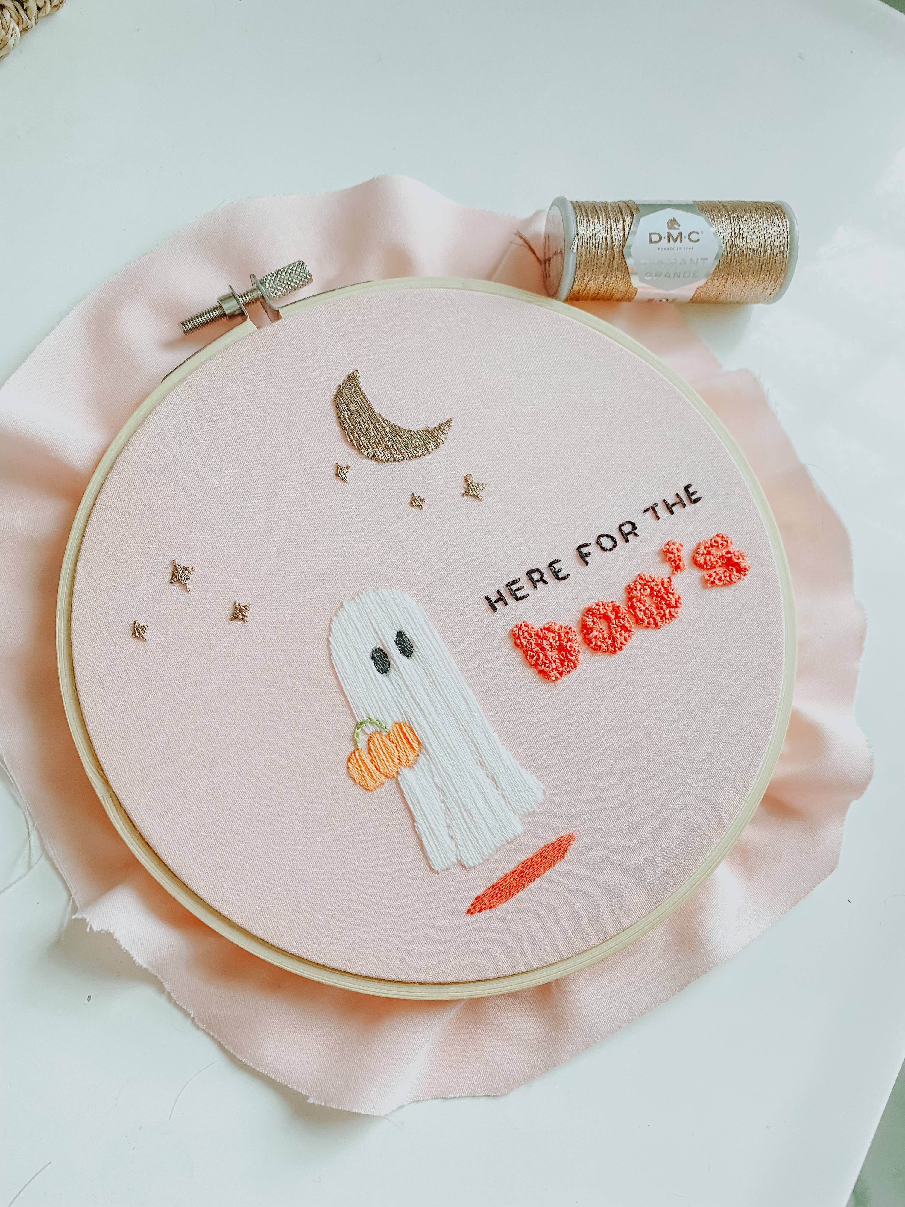 Intermediate Embroidery Kit | Here for the Boo's