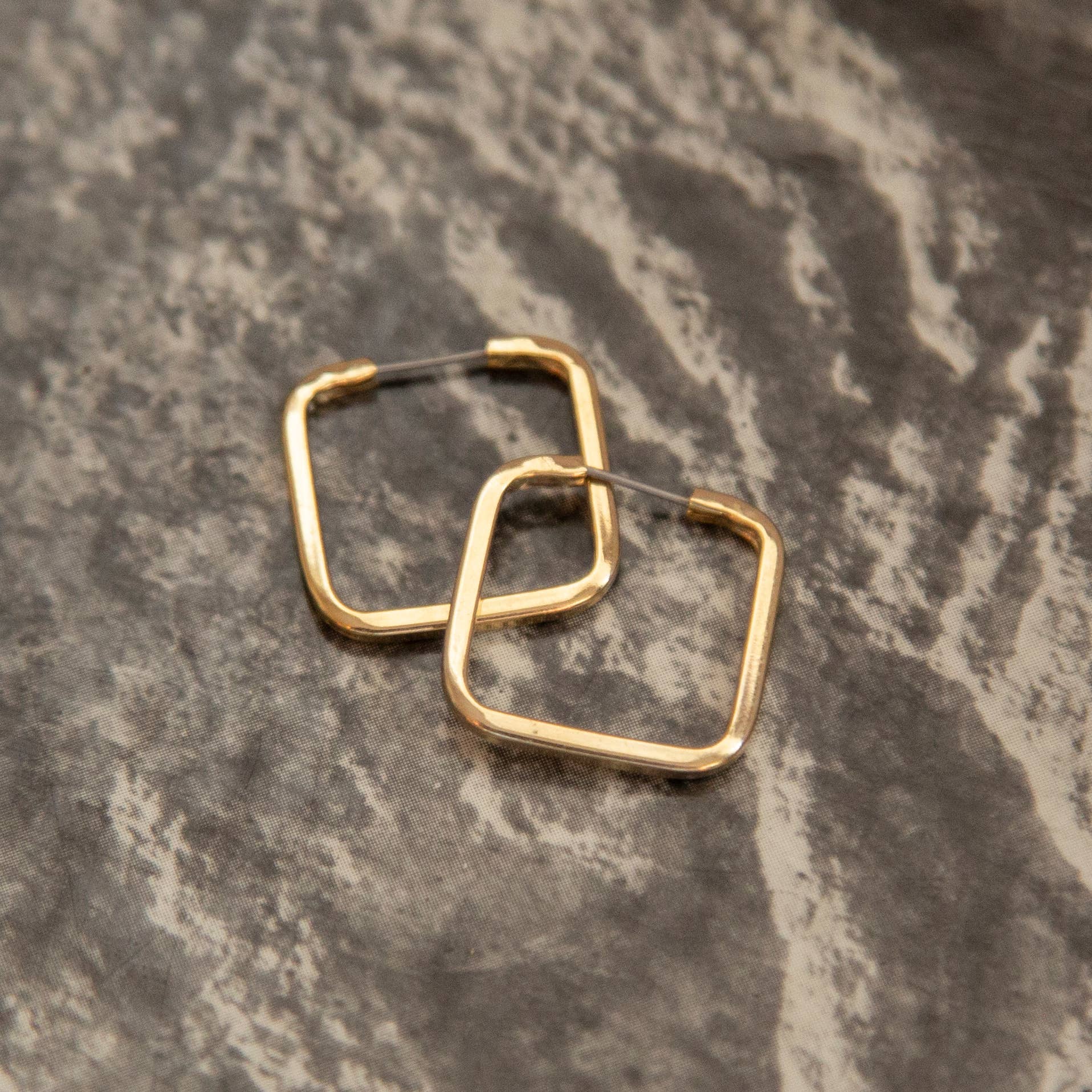 Vintage Gold Hoops