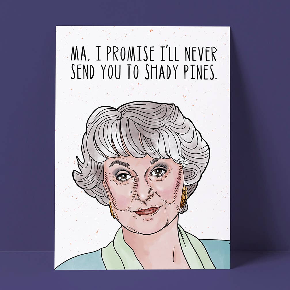 Shady Pines Mother's Day Card