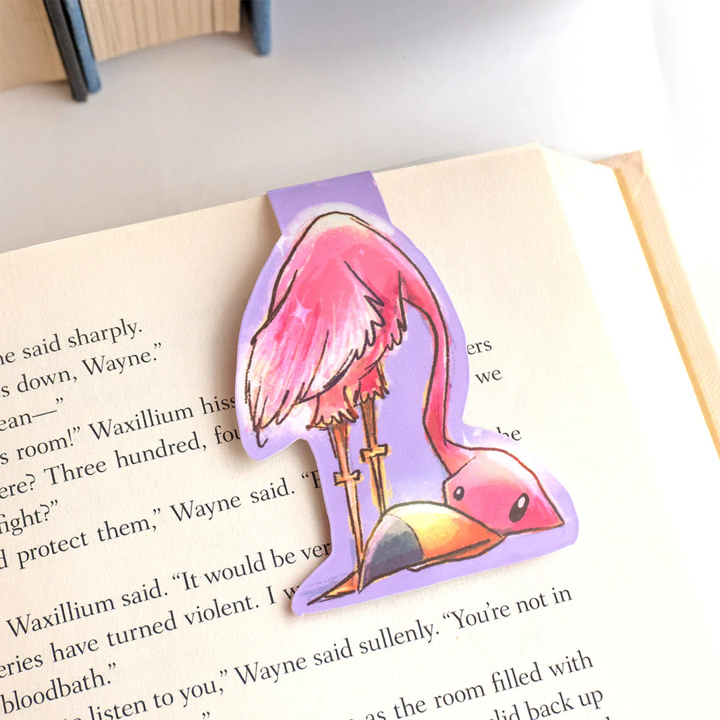 Flamingo Magnetic Bookmark