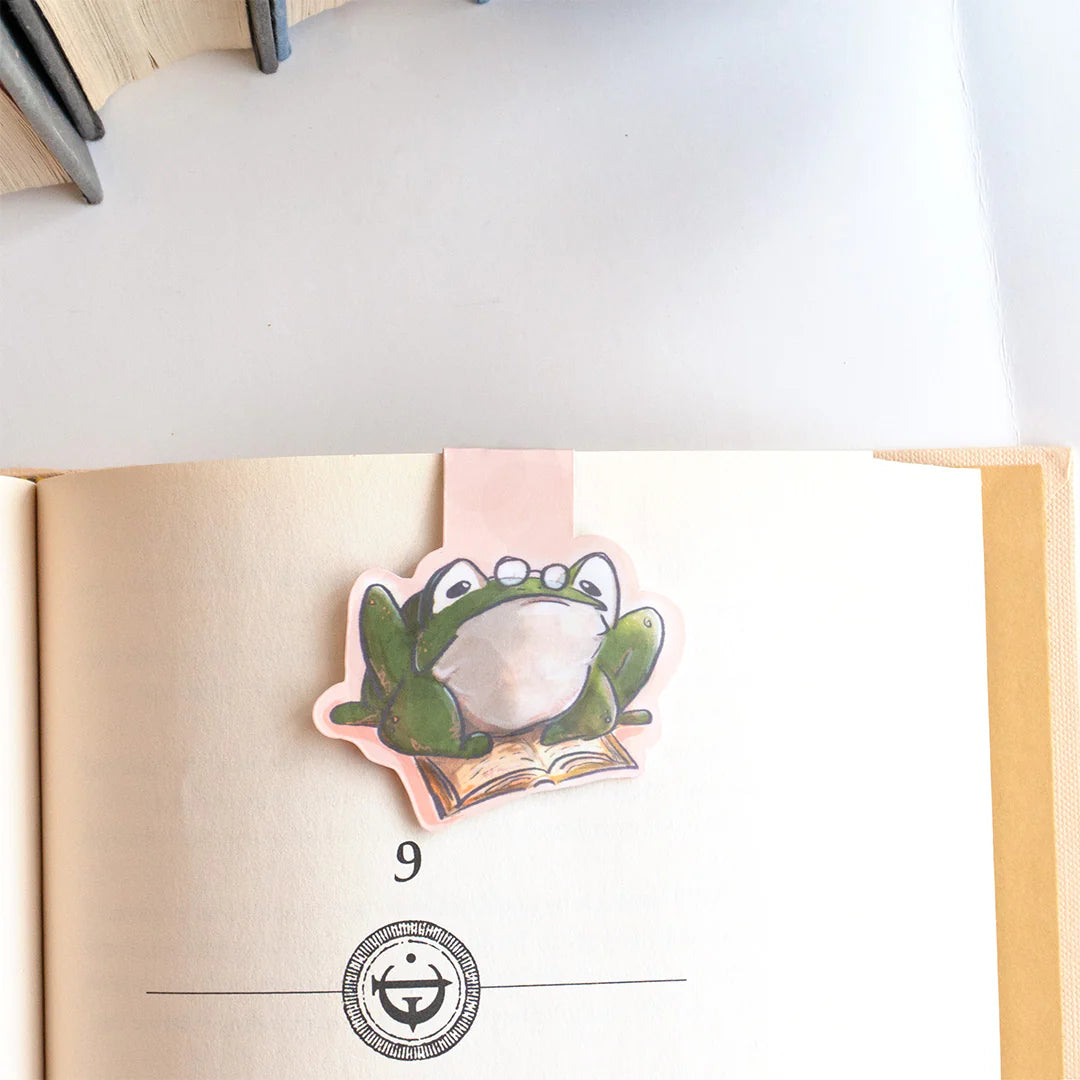 Frog Magnetic Bookmark