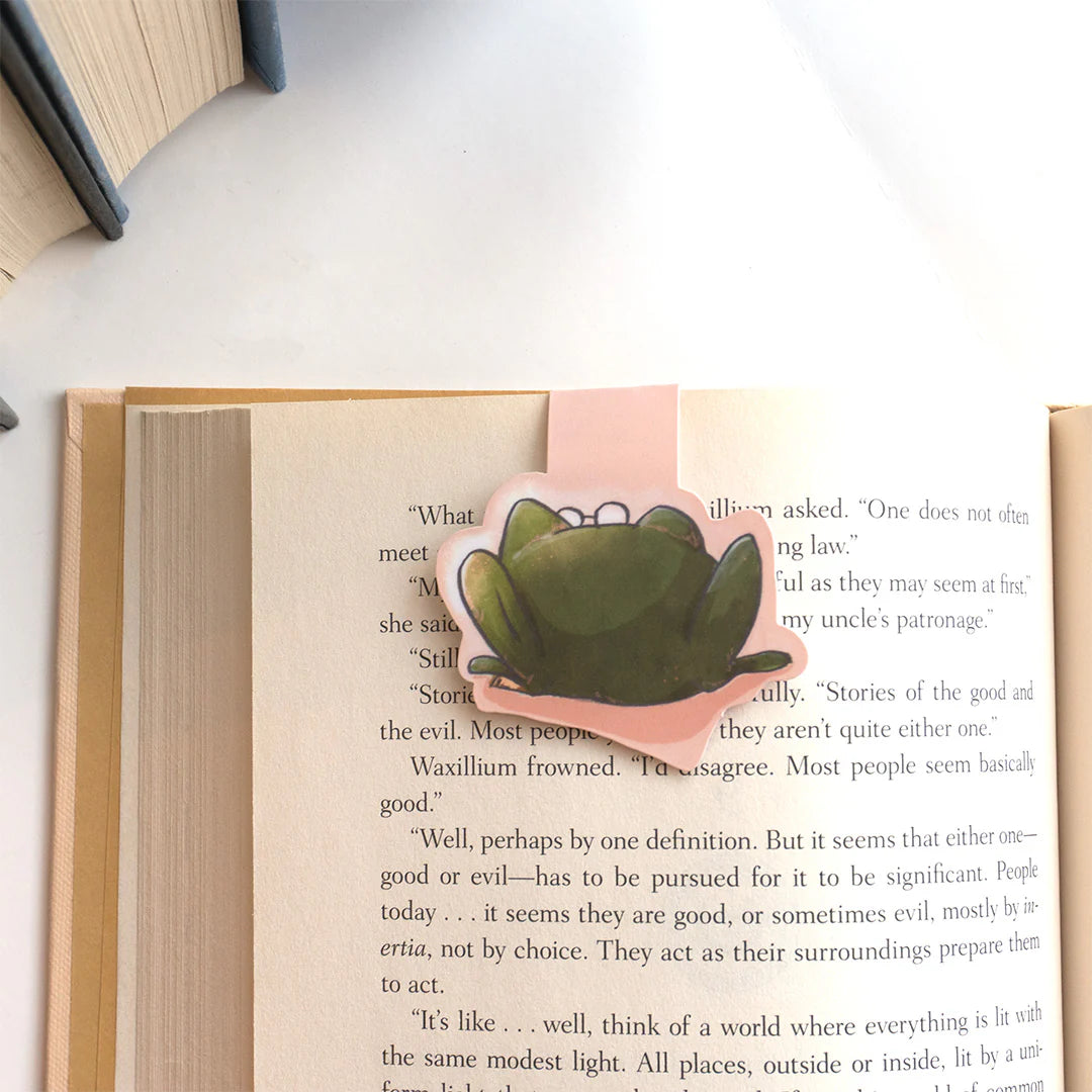 Frog Magnetic Bookmark