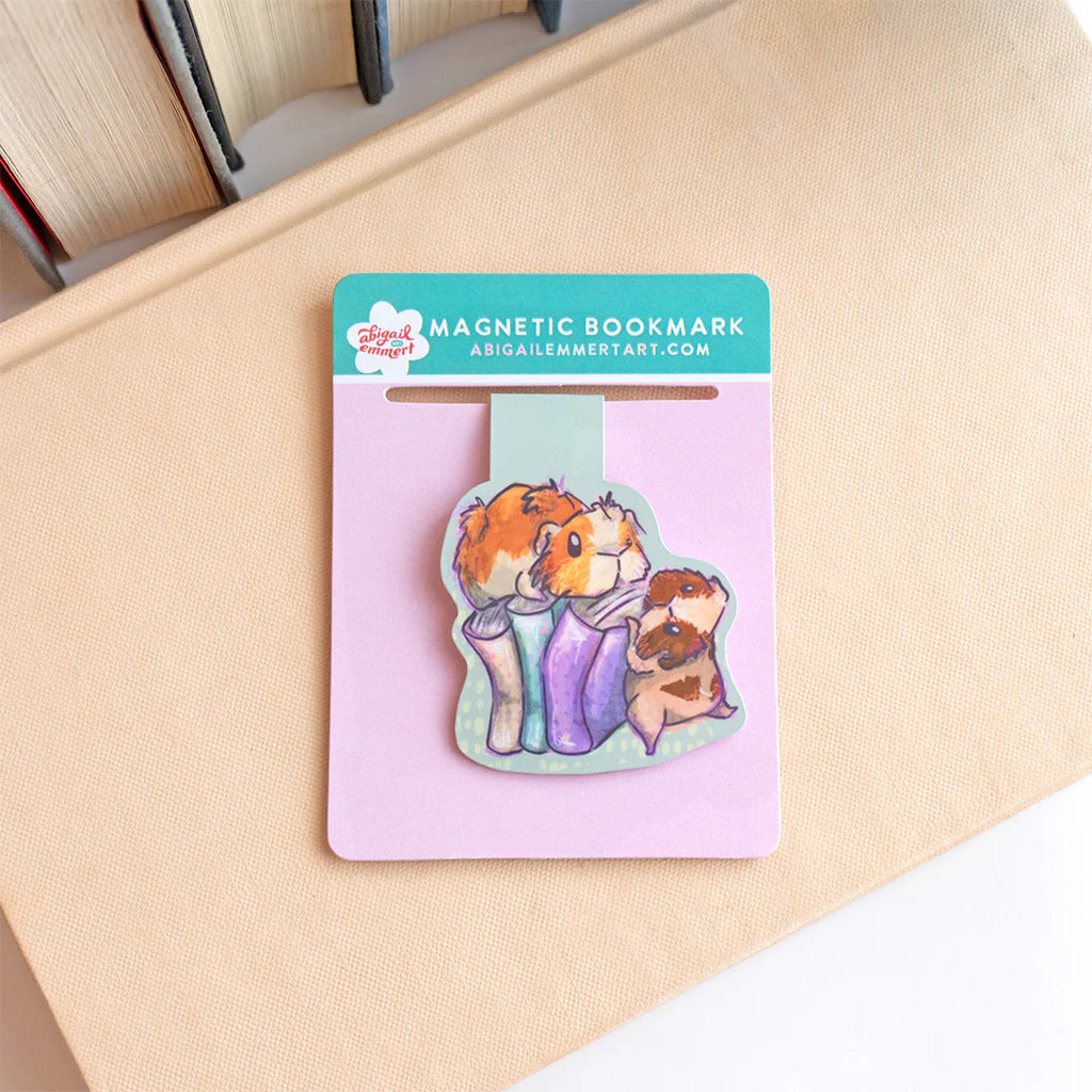 Guinea Pigs Magnetic Bookmark