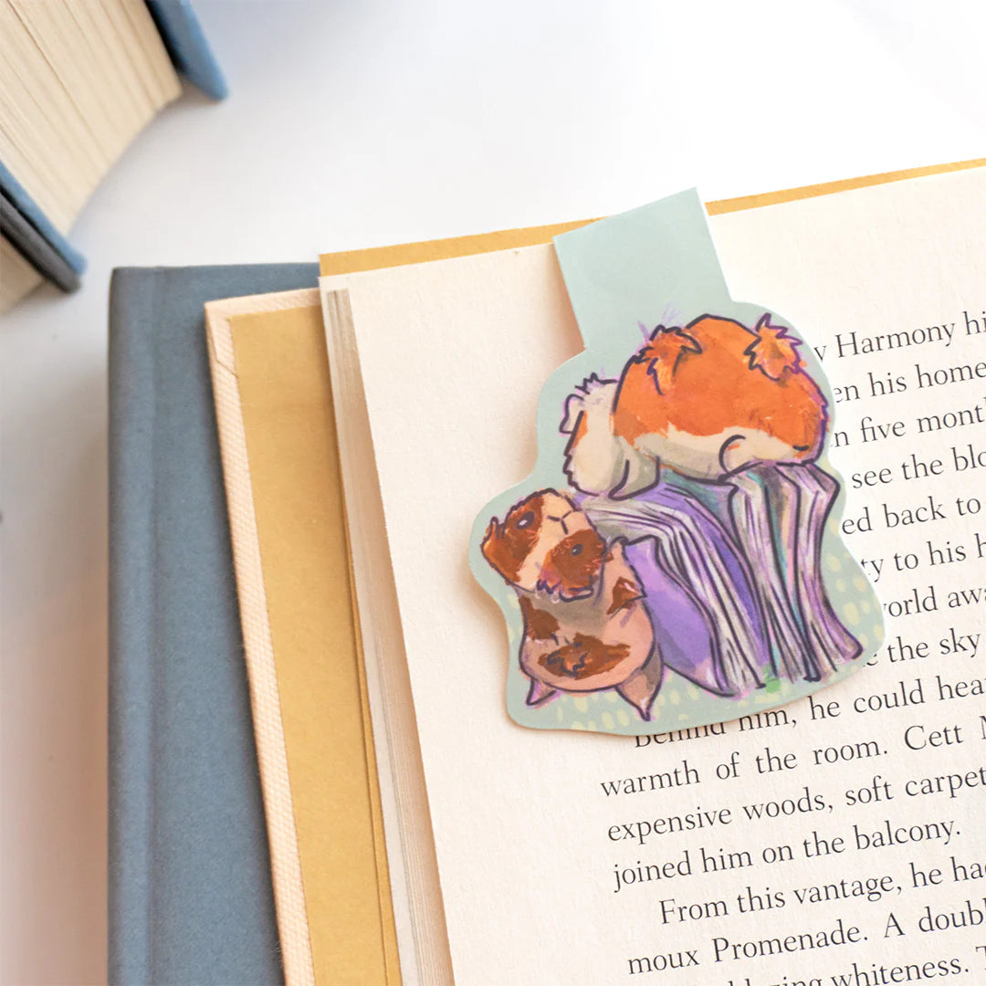Guinea Pigs Magnetic Bookmark