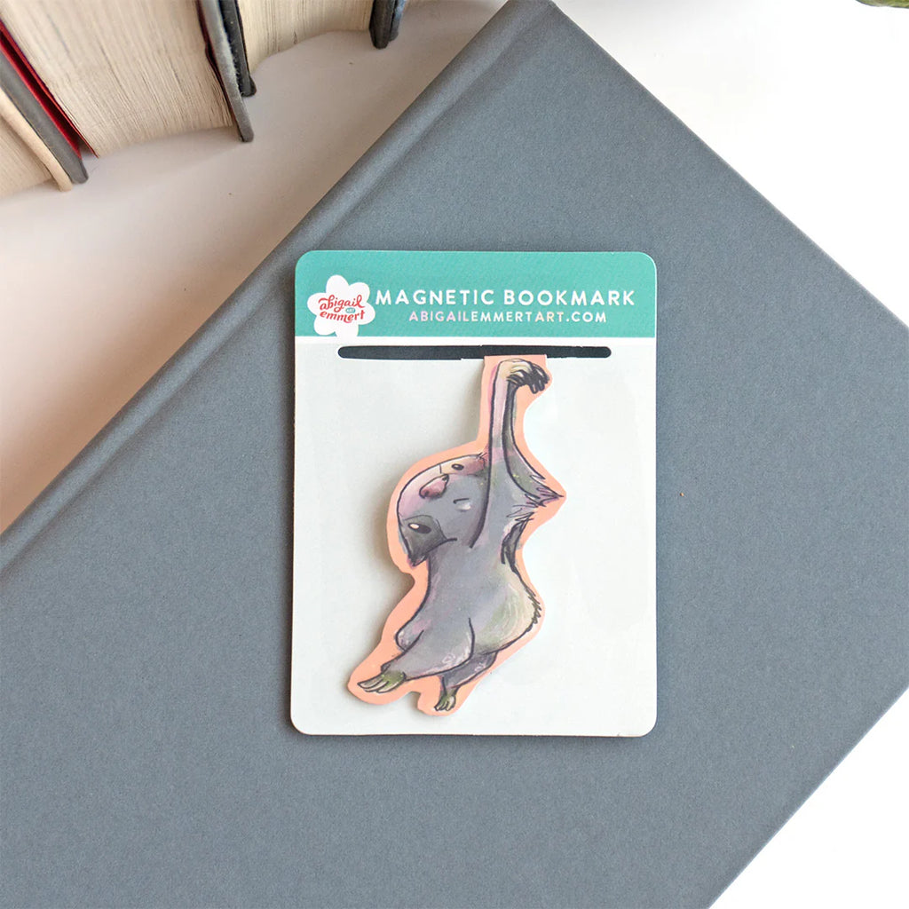 Sloth Magnetic Bookmark