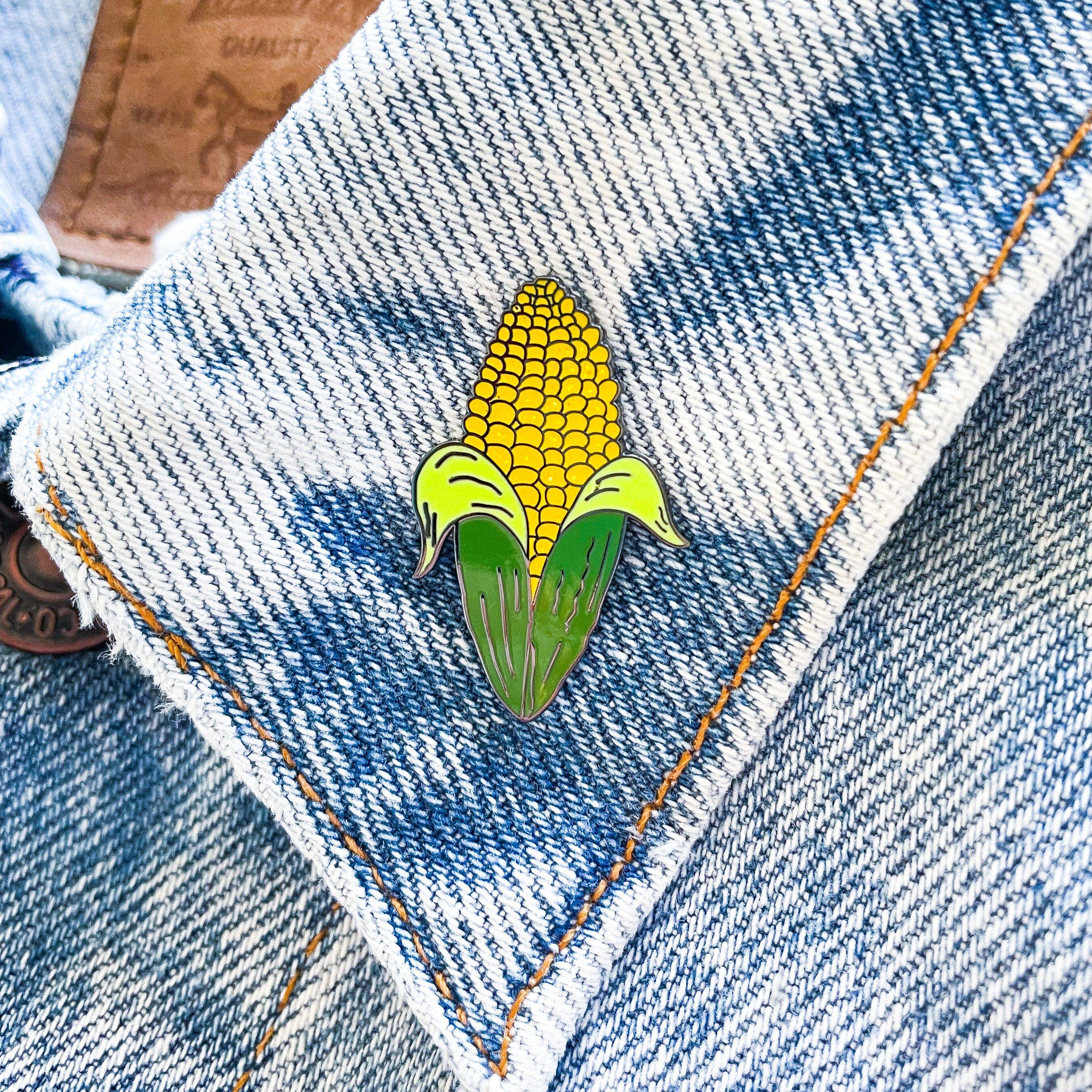 Corn Enamel Pin