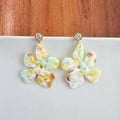 Citron Zest Petunia Earrings