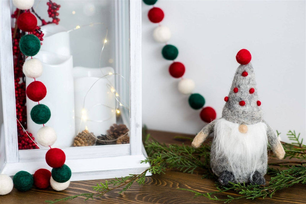 Christmas Ball Felt Garland