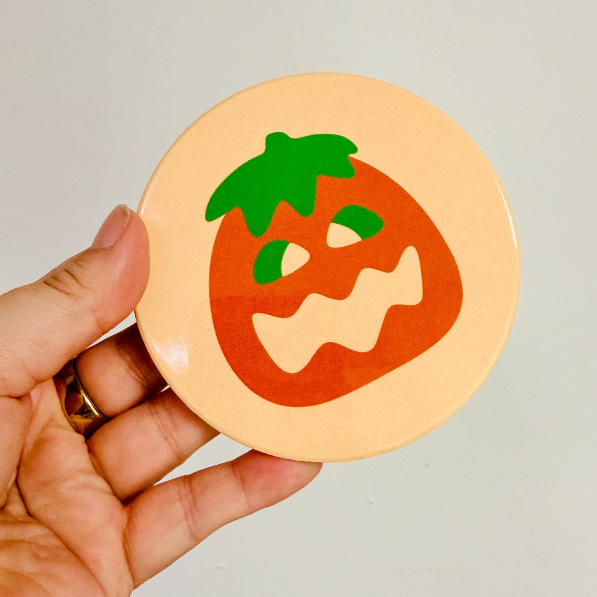 Ceramic Halloween Sugar Cookies Coaster