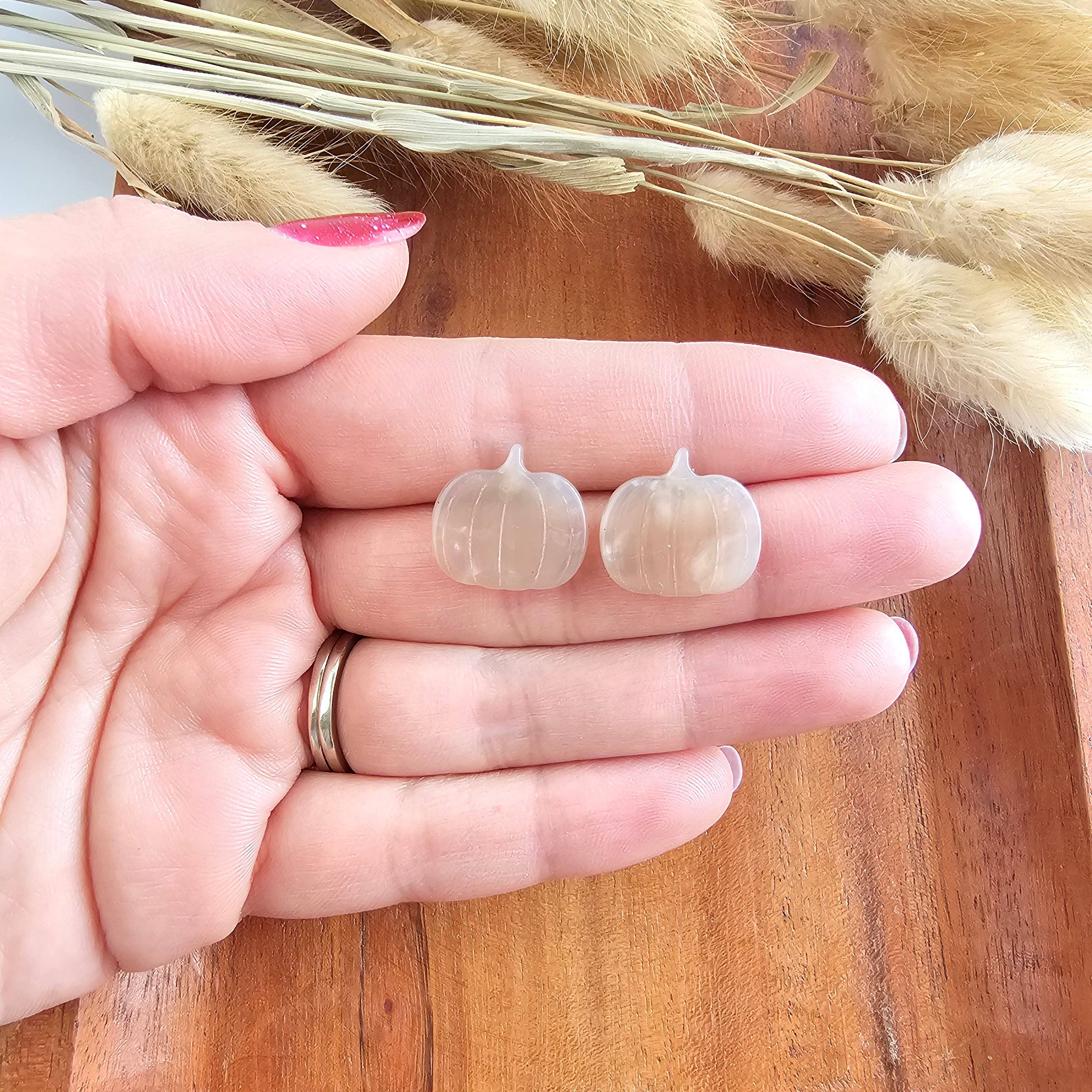 Cashmere Pumpkin Patch Studs