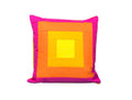 Outdoor Pillow in "Sunset" Colorway