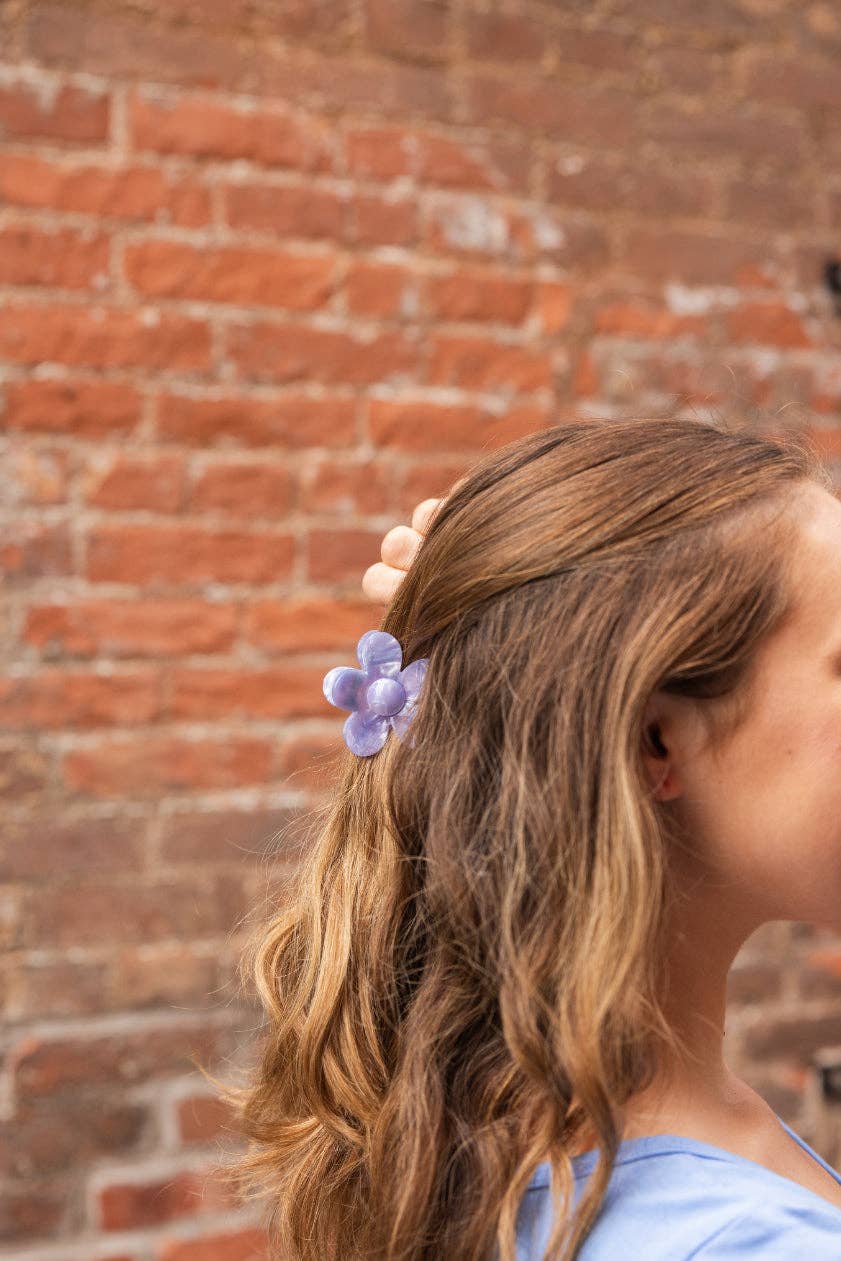 Flower Power Hair Claw - Lavender Haze // Clip