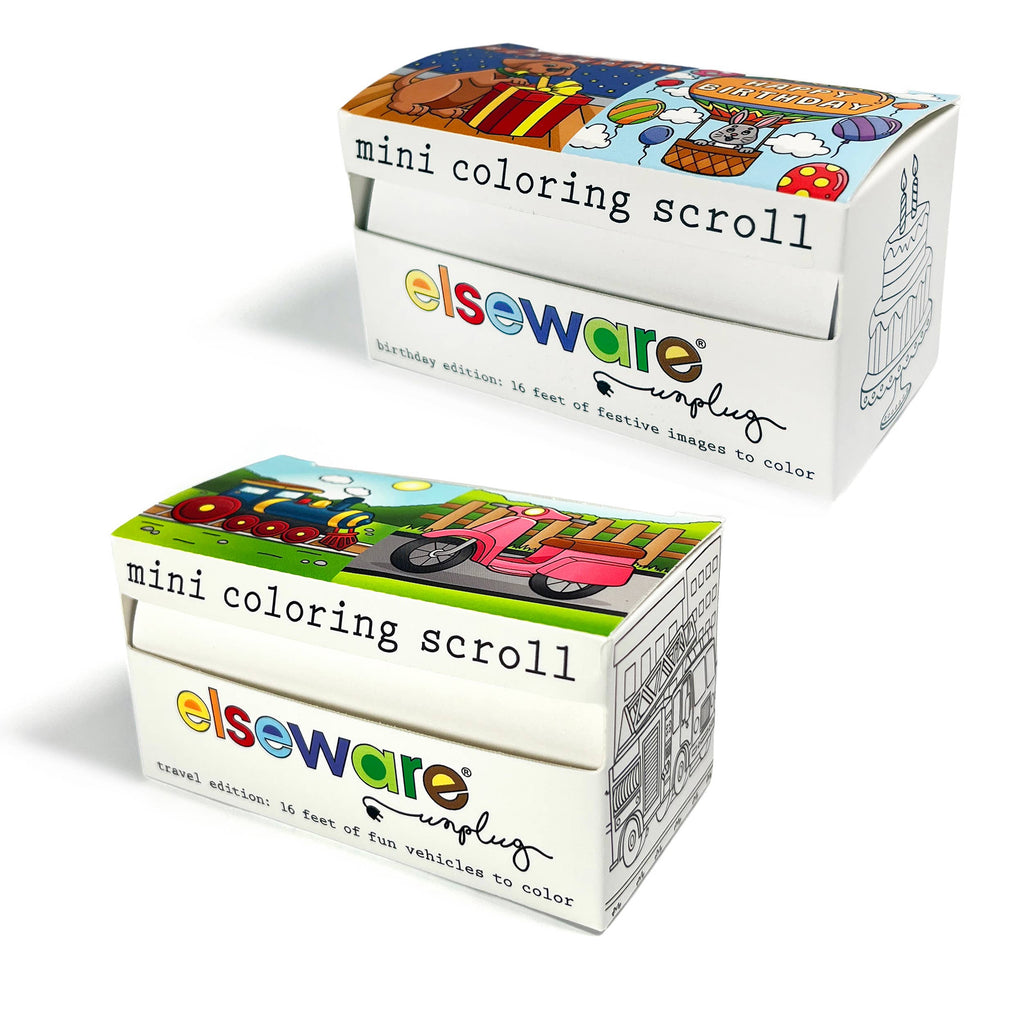Mini Coloring Scrolls