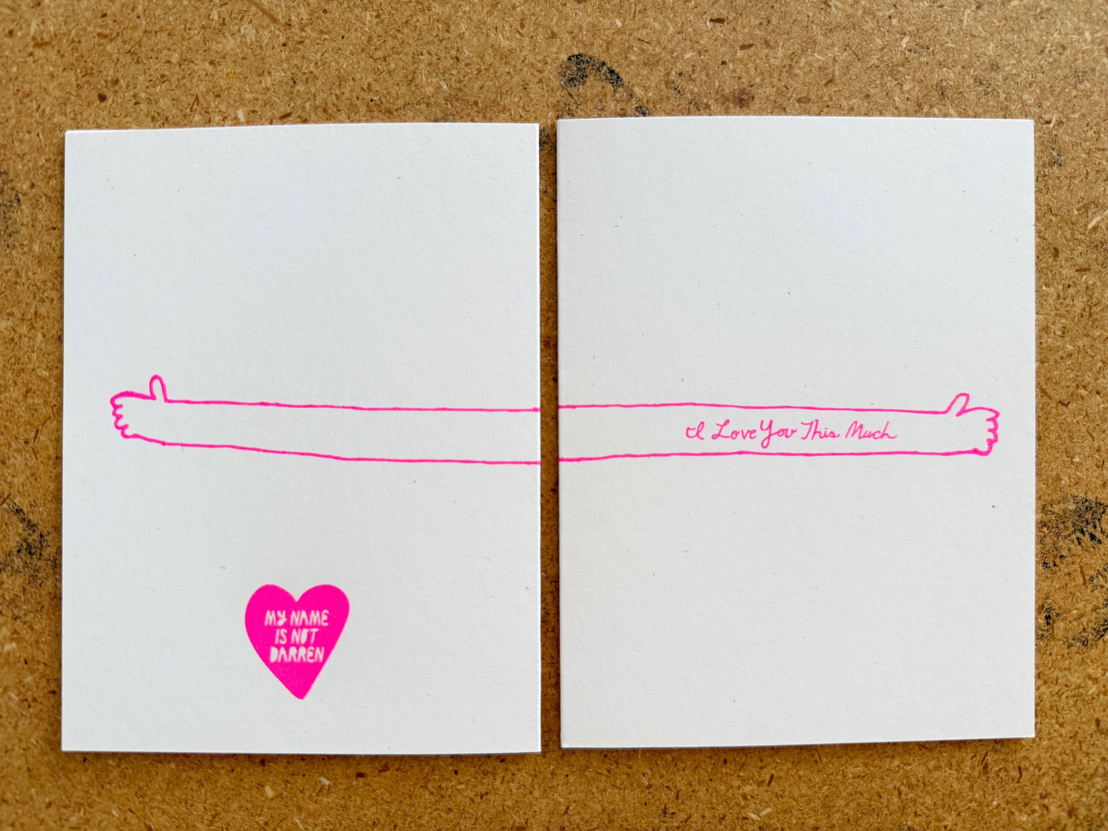I Love You This Much - Card