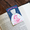 Crying Over Book Boyfriends Aluminum Bookmark