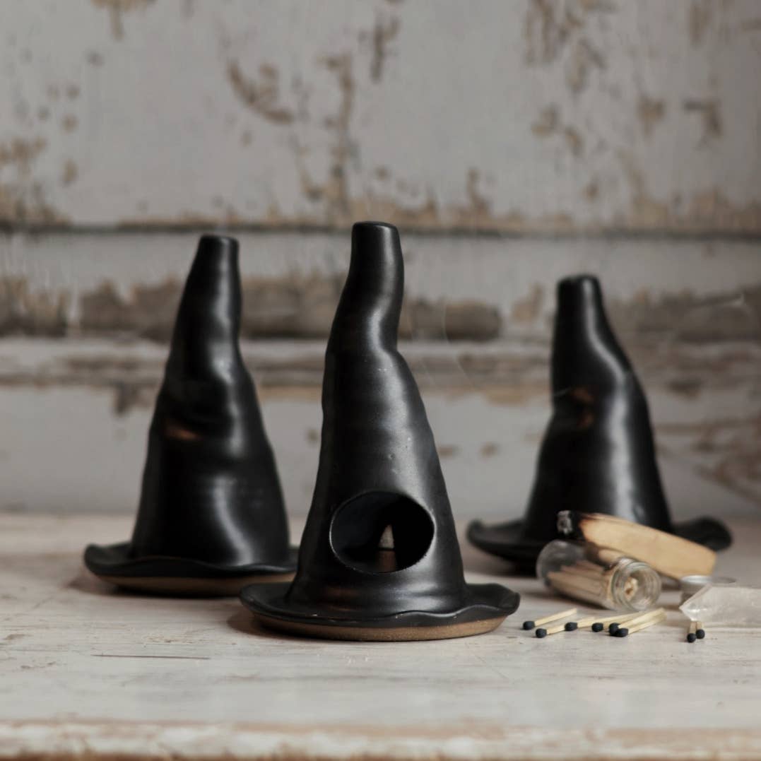 Witch Hat Incense Burner
