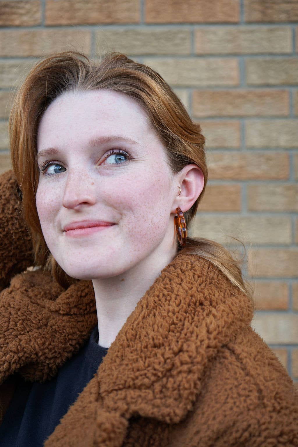 Scarlett Hoops - Amber // Jewelry, Earrings, Fall