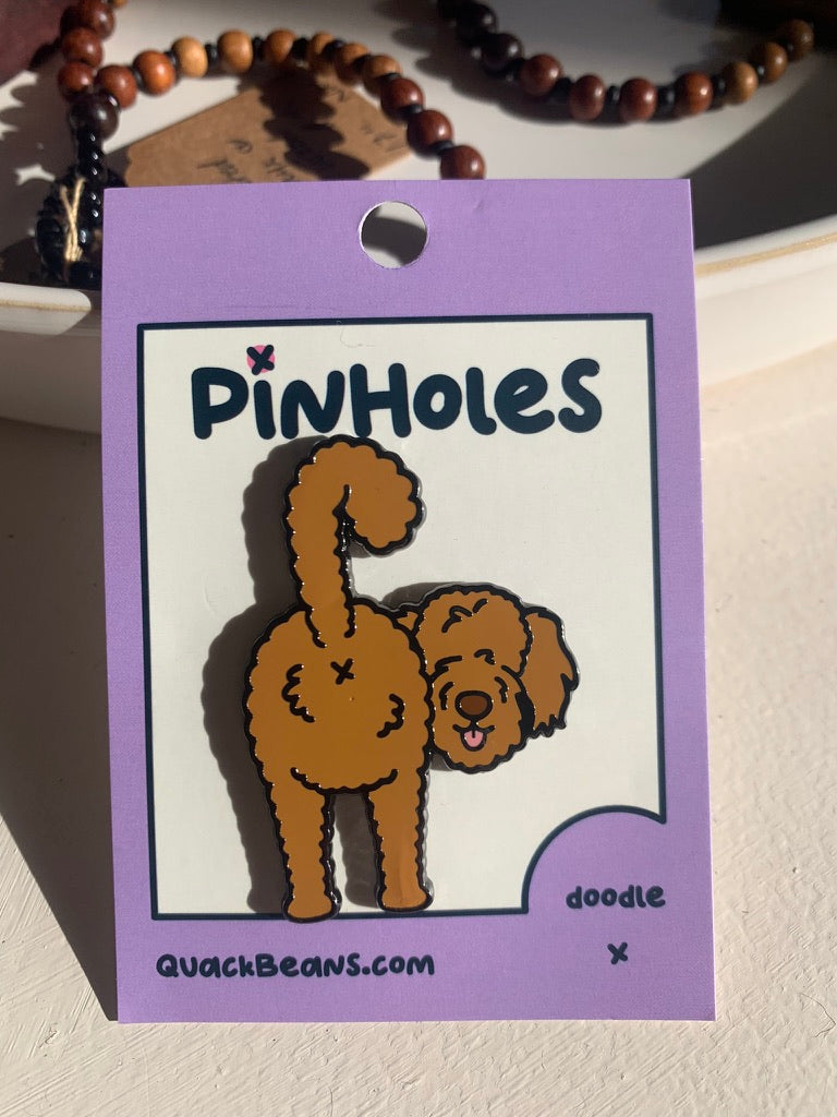 Doodle Dog Pinhole