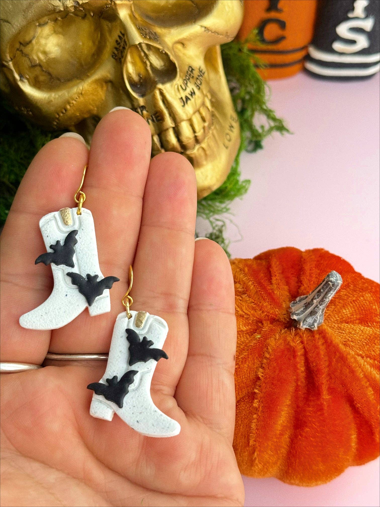 Cowboy Boot Dangle Earrings