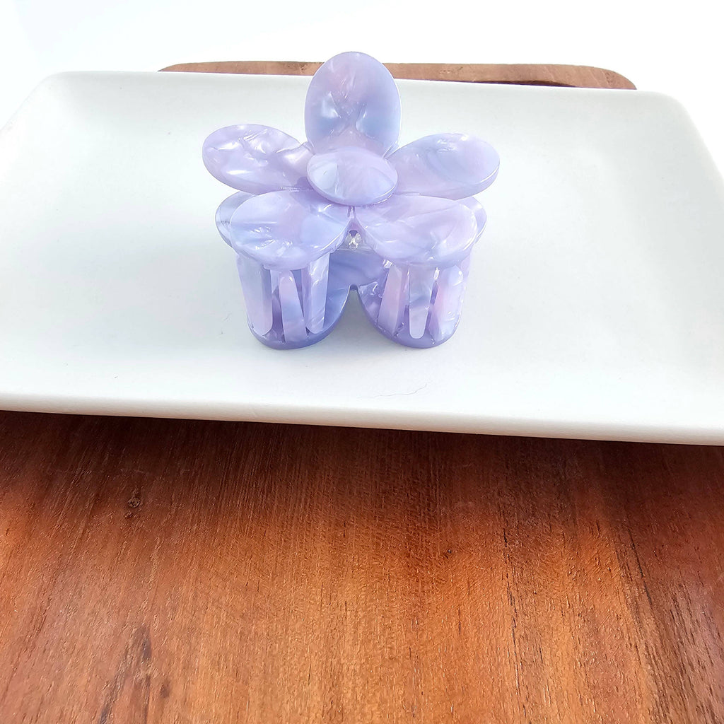 Flower Power Hair Claw - Lavender Haze // Clip