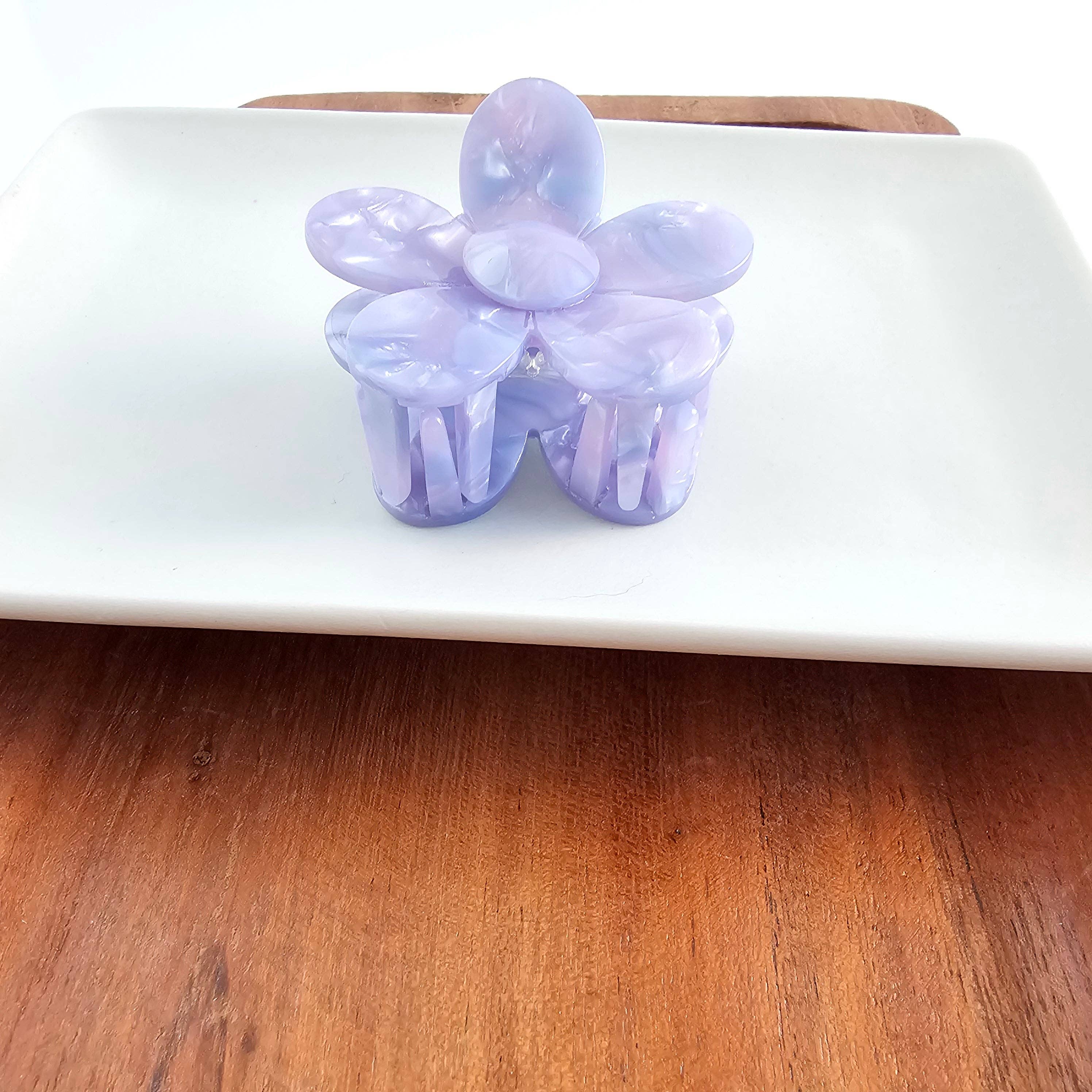 Flower Power Hair Claw - Lavender Haze // Clip