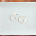 Ivory Posey Mini Hoops