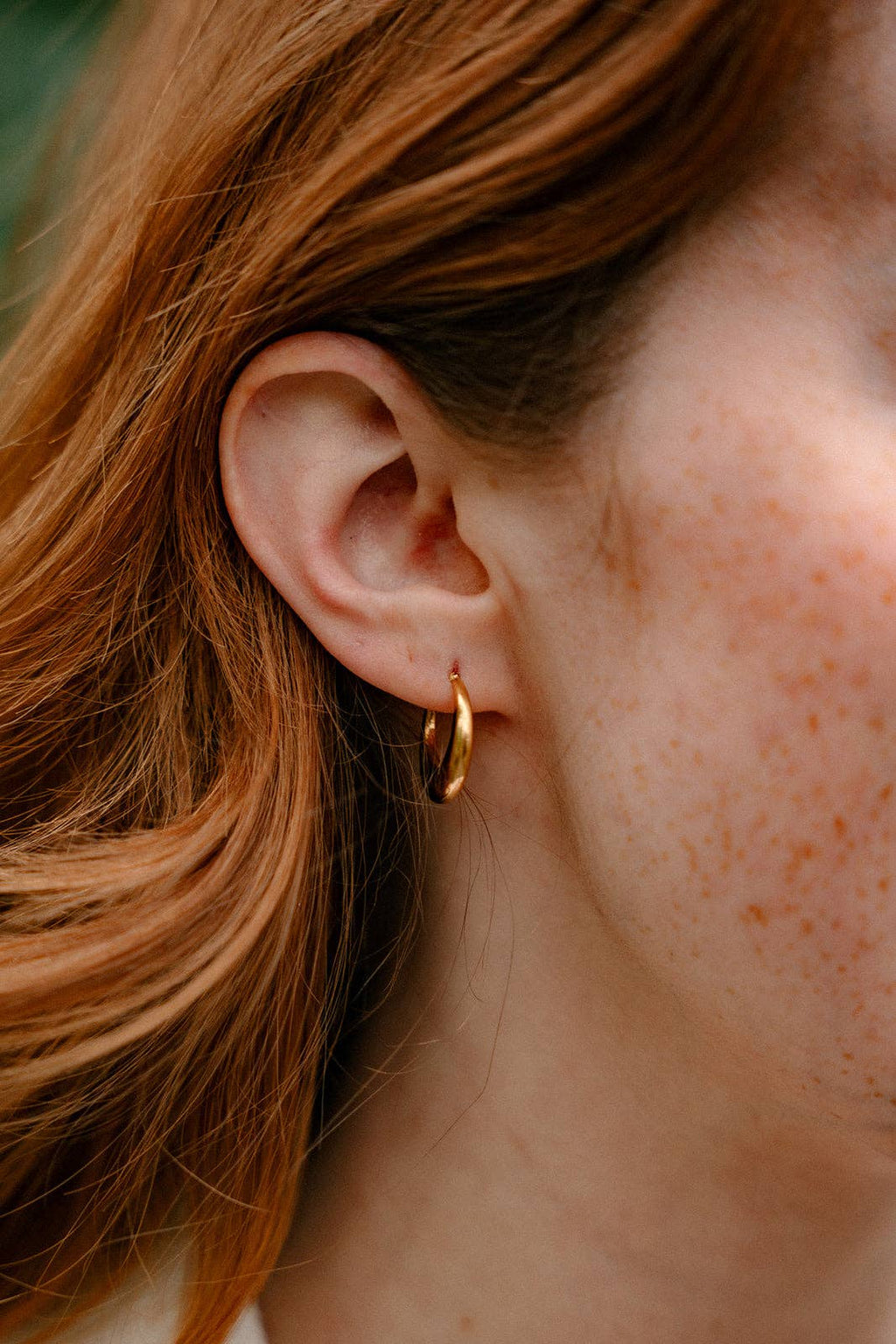 Gold Luxe Selena Hoops
