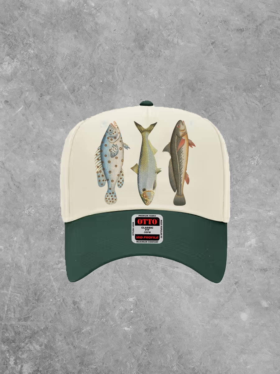 3 Colorful Fish Trucker Hat