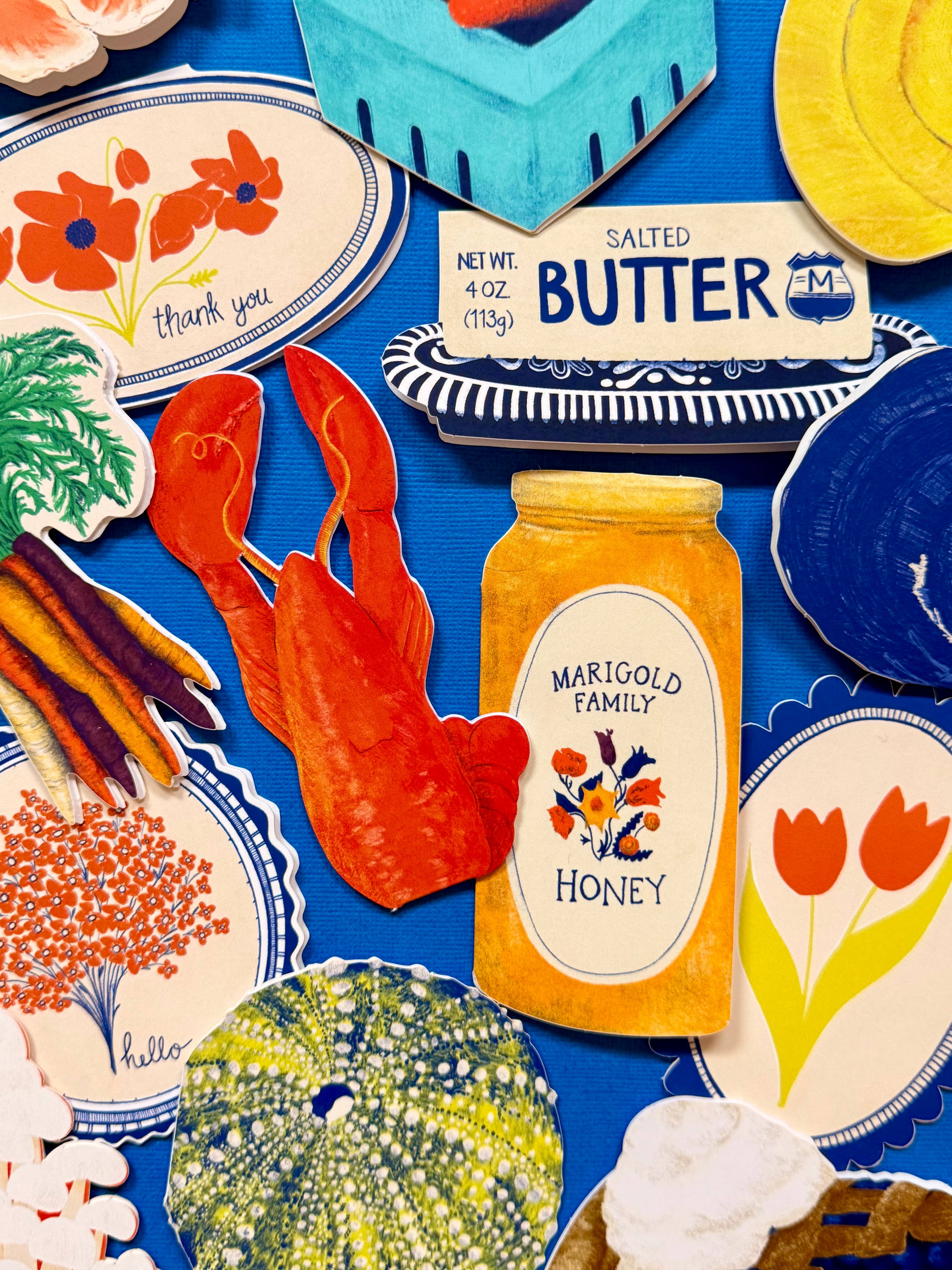 Stick of Butter Die-Cut Greeting Card
