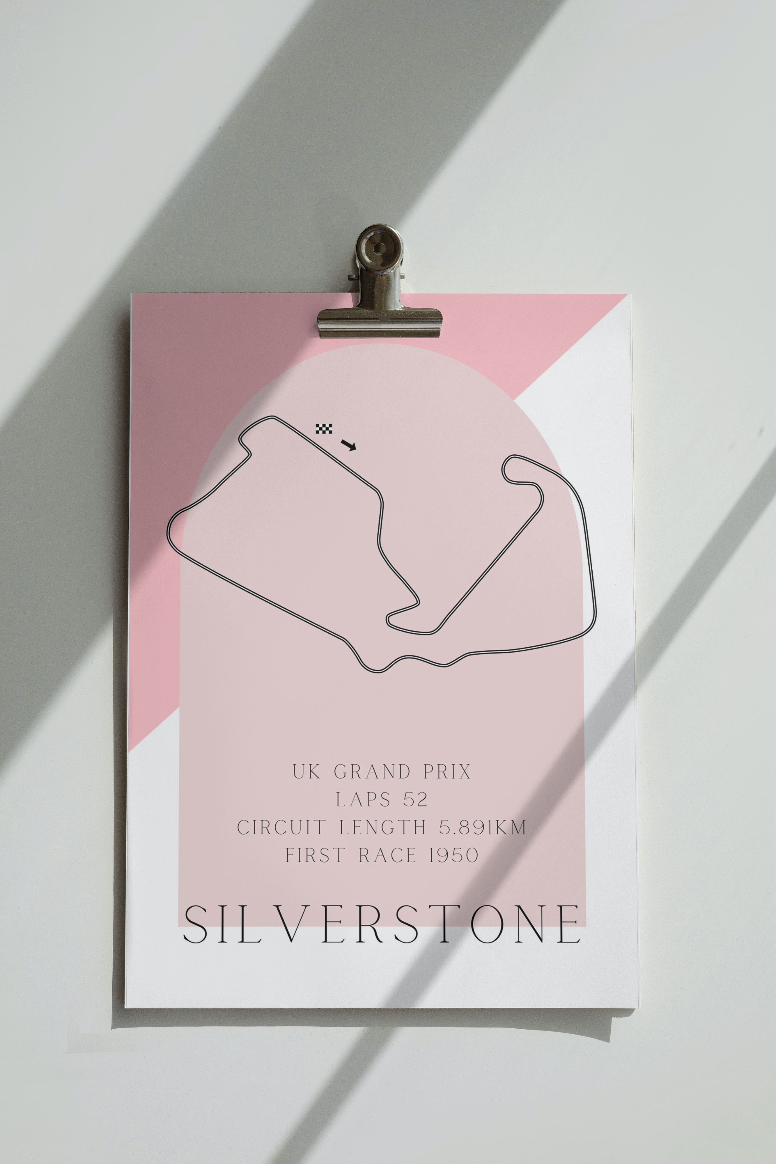 Iconic Formula One Race Track Art Prints