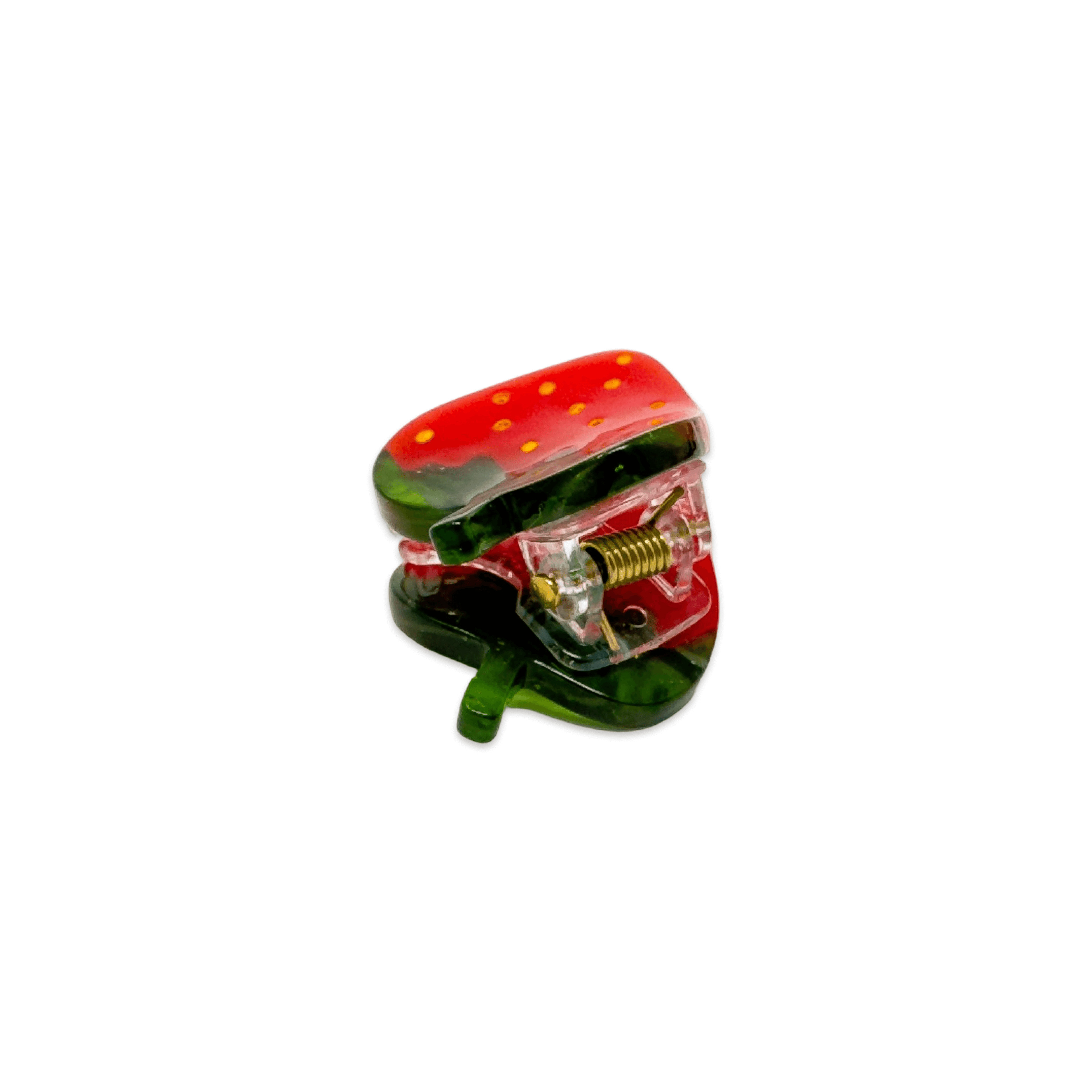 Micro Fruit and Flowers Hair Claw Clips