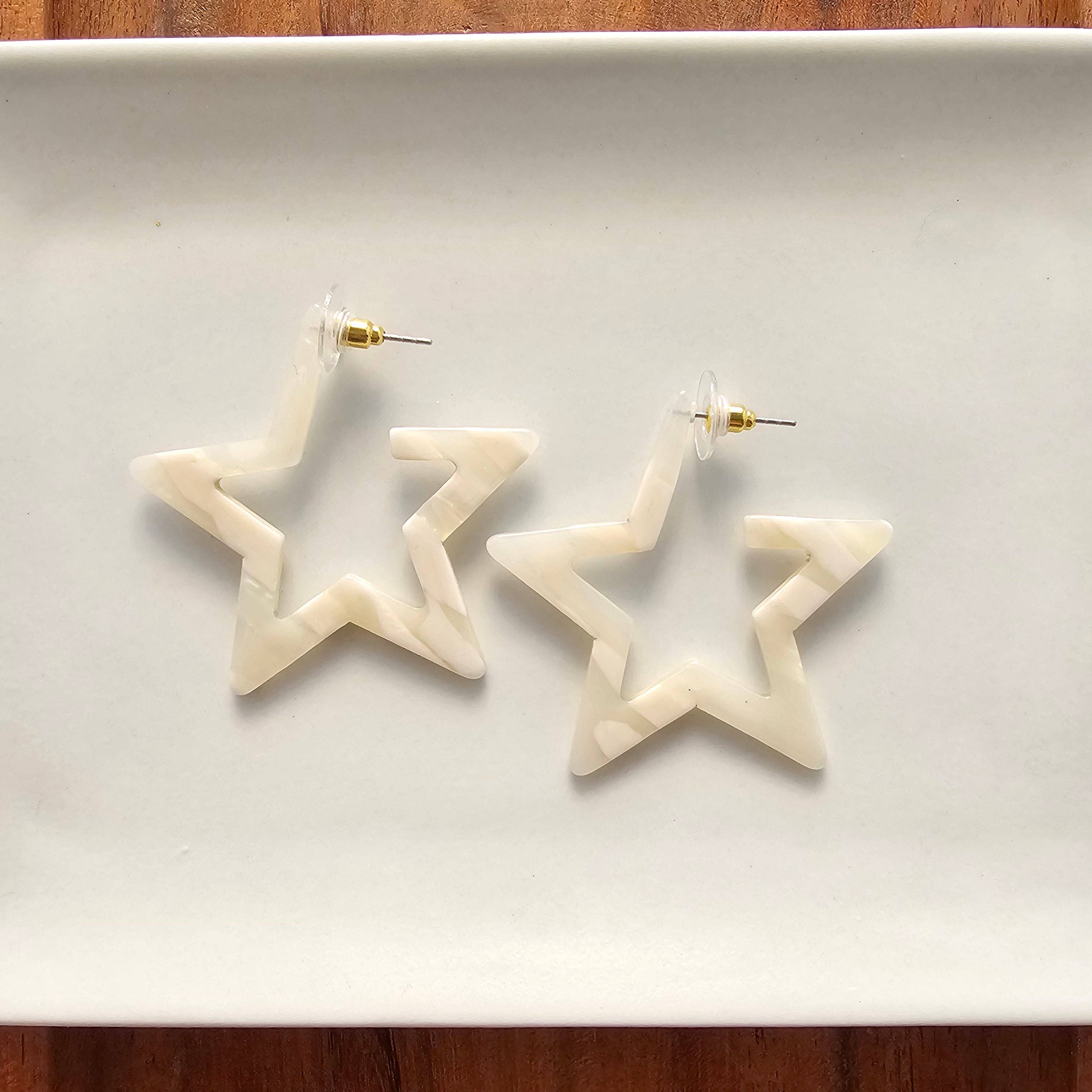 Ivory Star Hoops