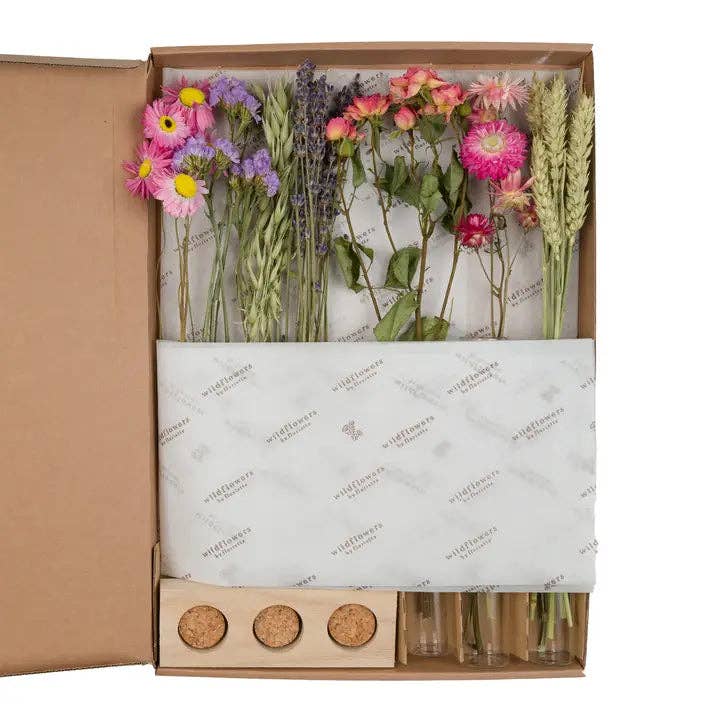 Dried Flowers in Letterbox