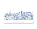 Butler University Minimalist Sticker or Magnet