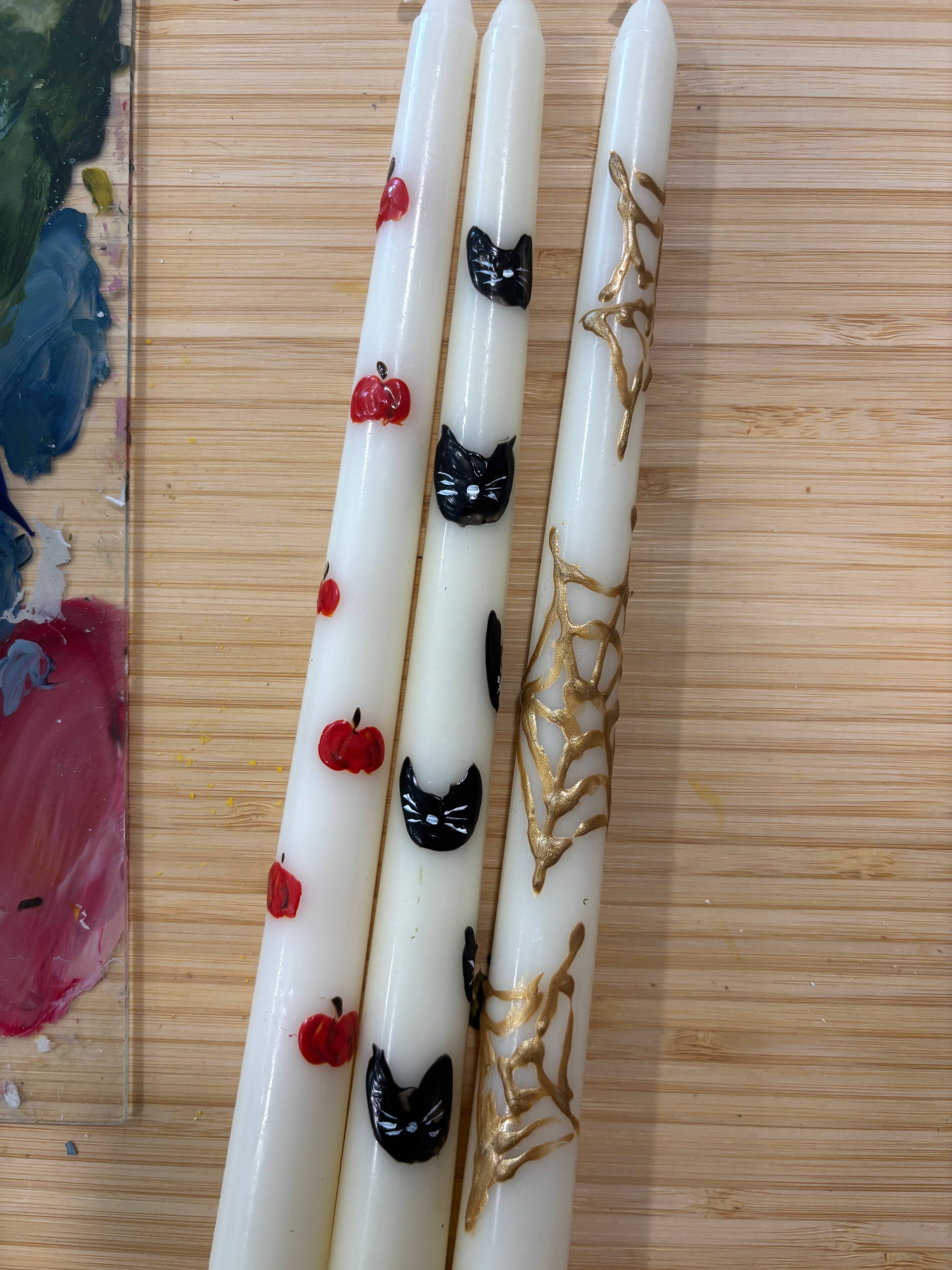 Fall Taper Candle