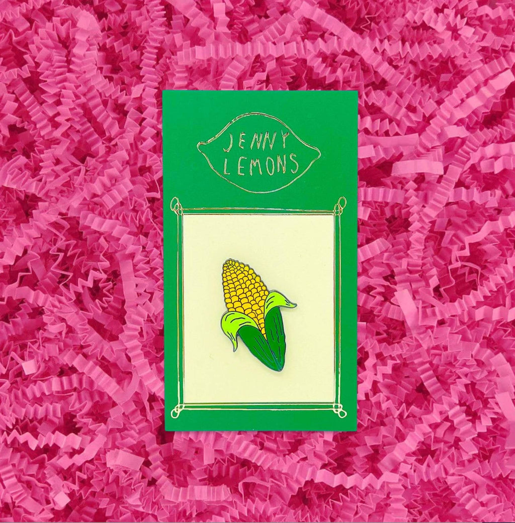 Corn Enamel Pin