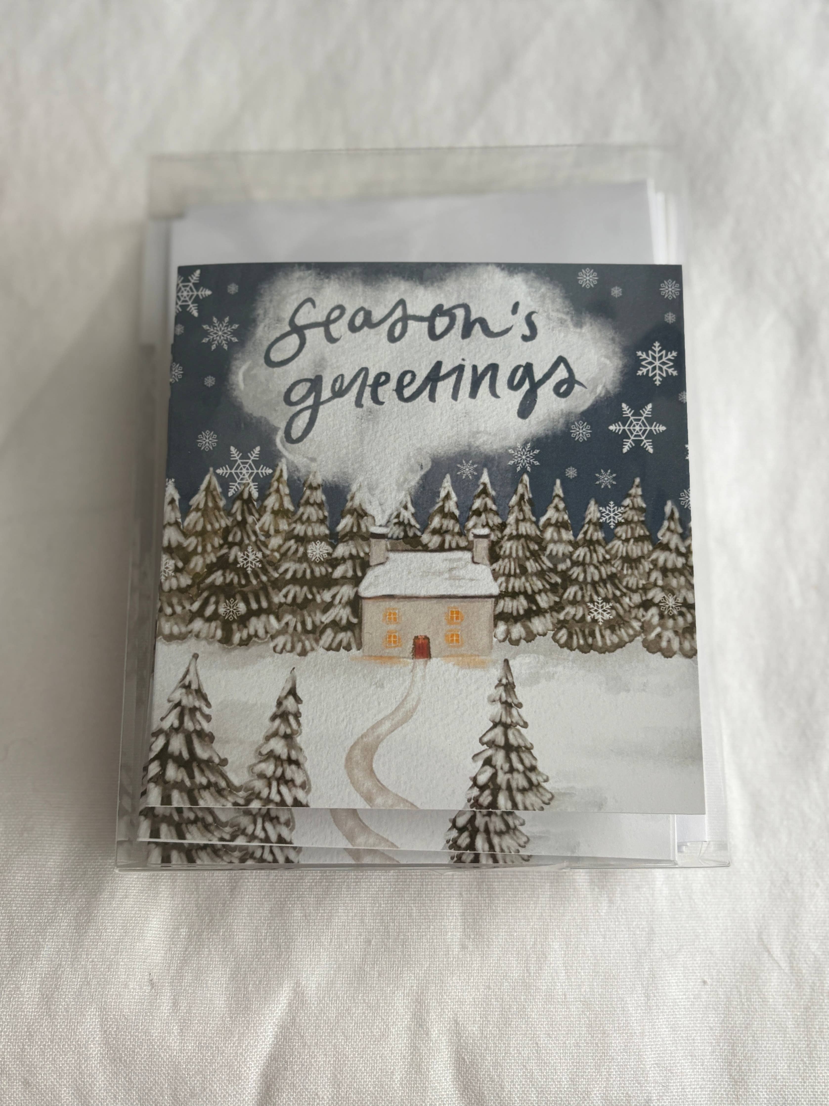 Season's Greetings Greeting Card