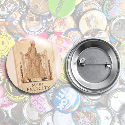 American Girl Pin Back Buttons
